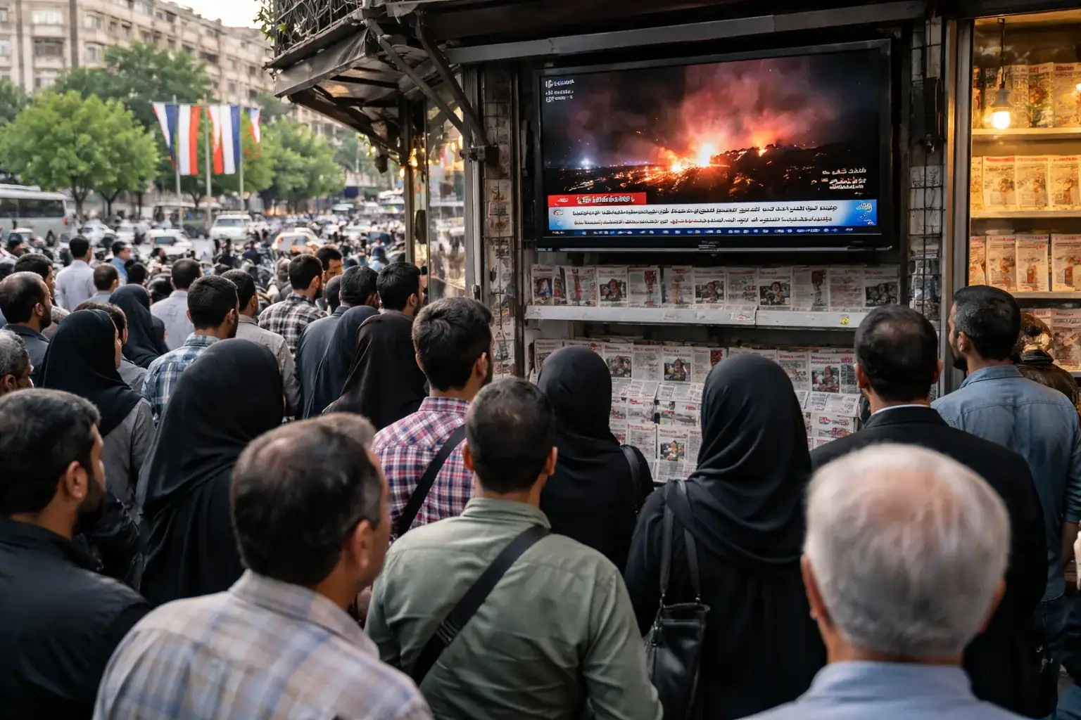 US Navy ship in the Persian Gulf during heightened tensions with Iran.