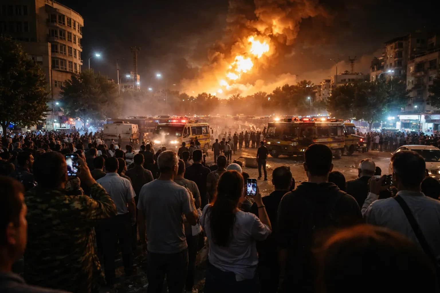 US and Iranian military forces exchange fire as Middle East tensions reach a critical peak.