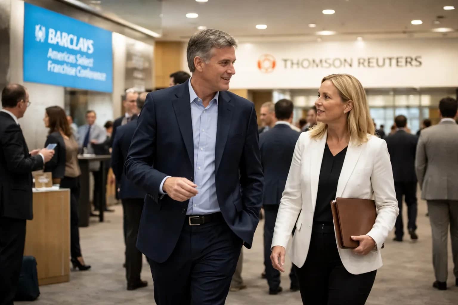Logo of Thomson Reuters representing corporate investor relations