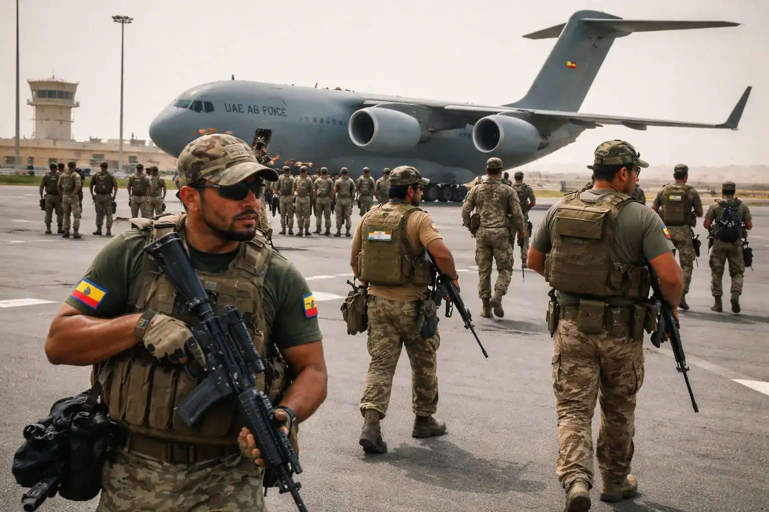 A file photo of paramilitary RSF troops in Sudan, who have been fighting the regular army since 2023.