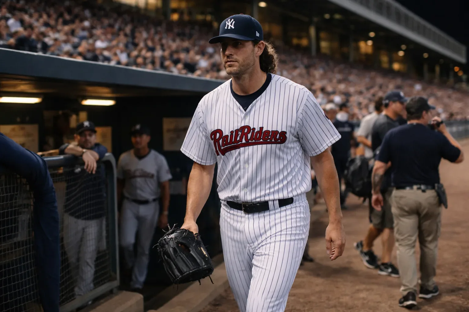 Gerrit Cole delivers a pitch during a minor league rehab assignment.