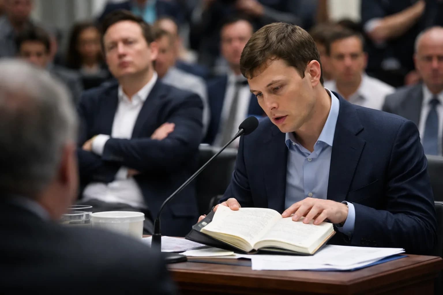 Courtroom reporting on Greg Brockman's testimony regarding Elon Musk and the history of OpenAI.