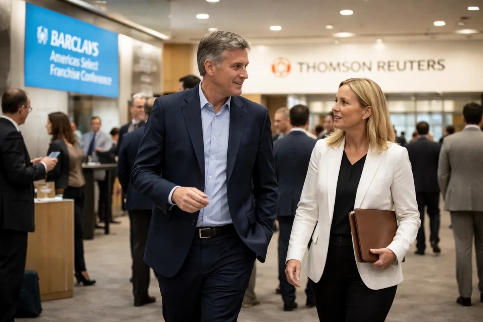 Logo of Thomson Reuters representing corporate investor relations