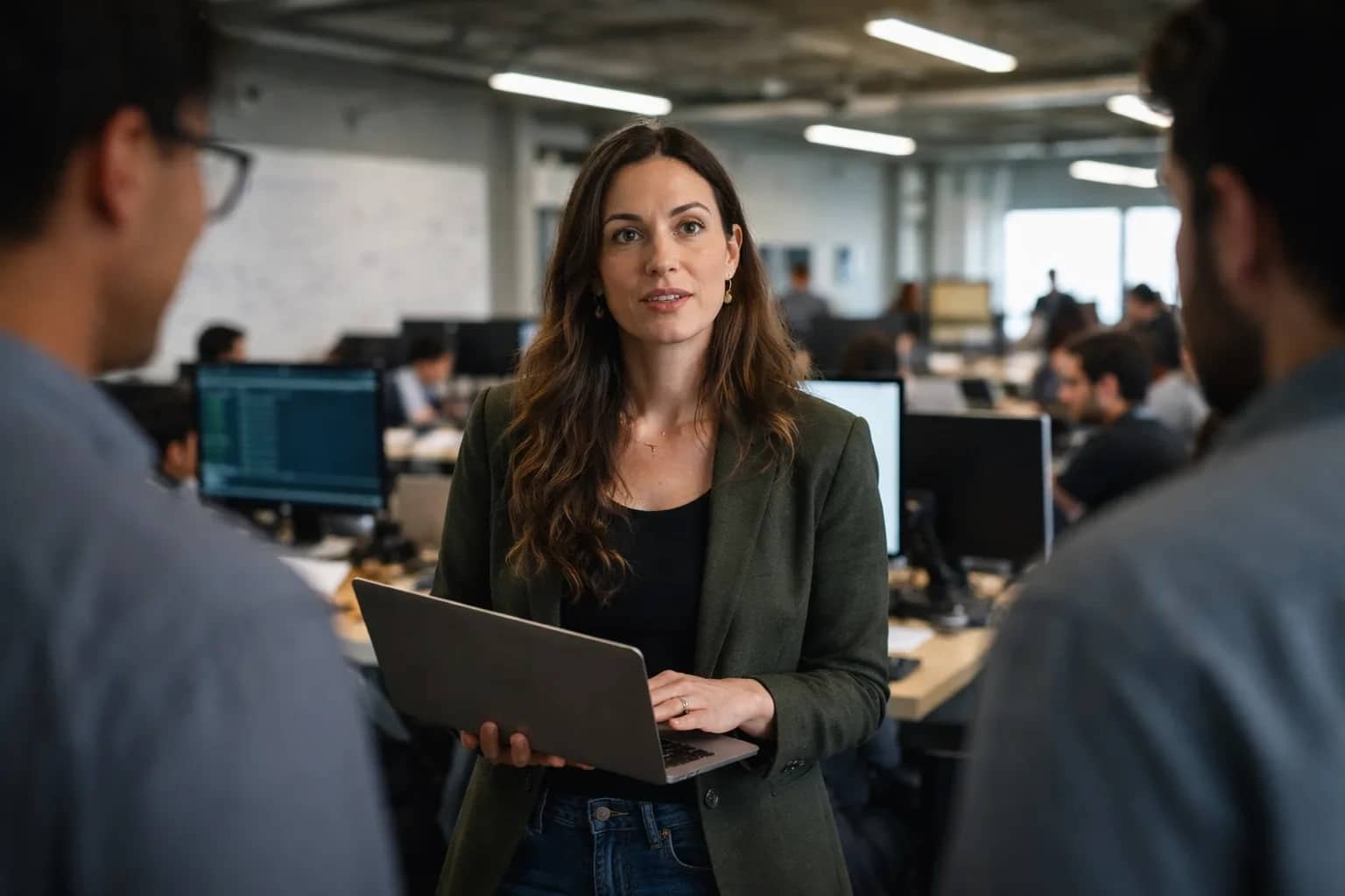 Anthropic co-founder Daniela Amodei speaking about the company's IPO and AI strategy.