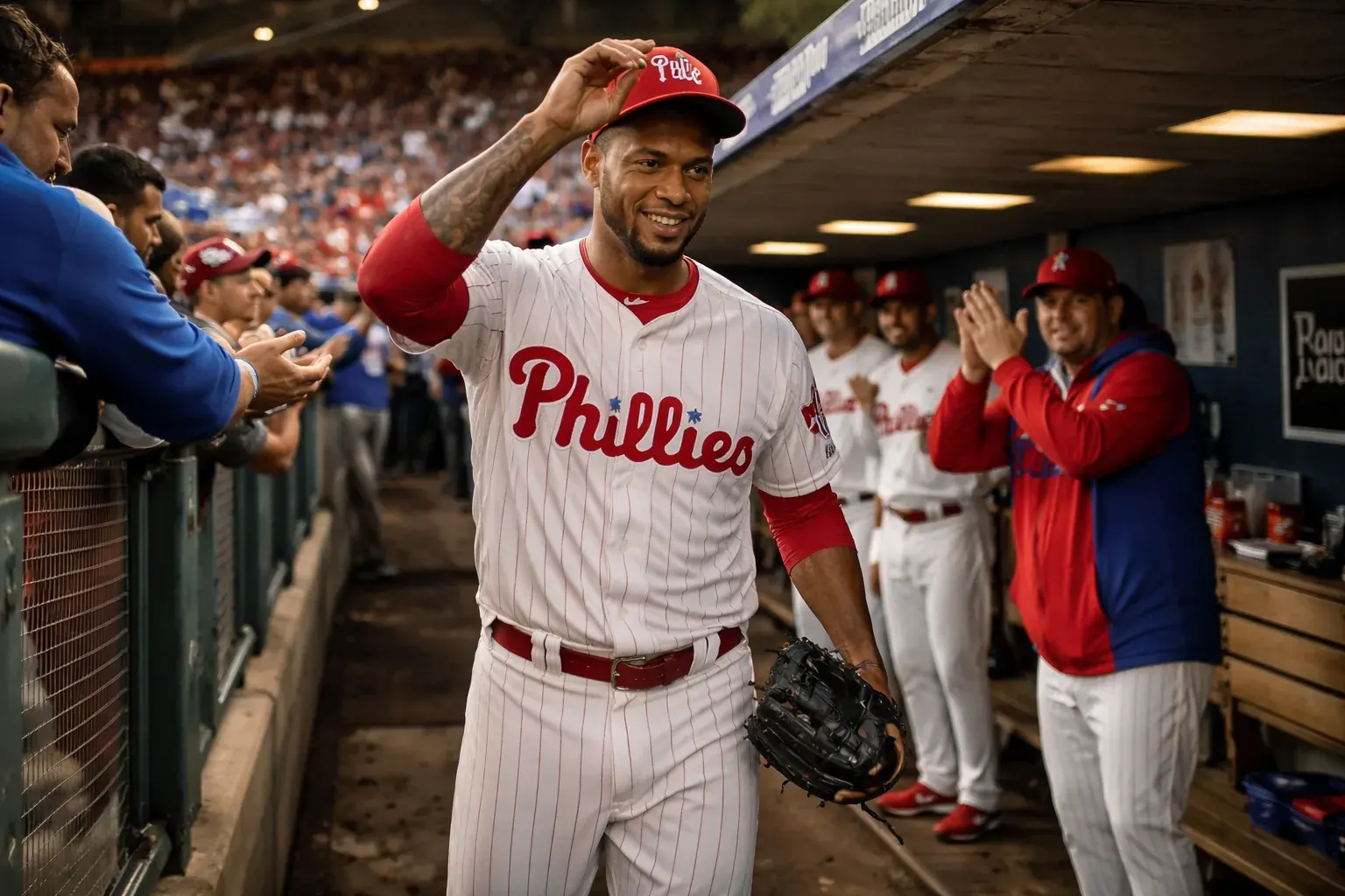 Cristopher Sánchez pitching for the Philadelphia Phillies.