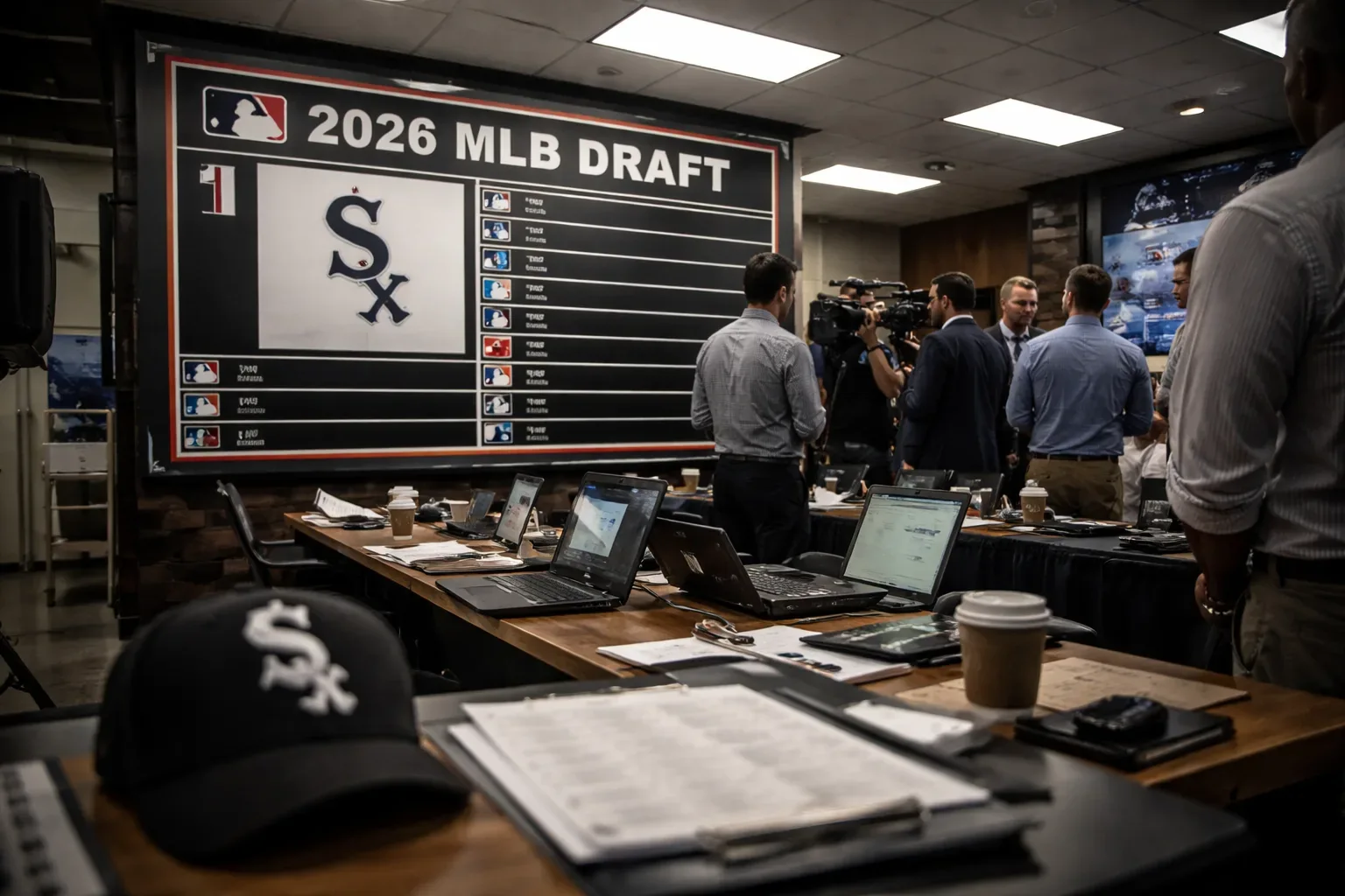 A professional baseball stadium representing the future home of 2026 MLB Draft prospects.