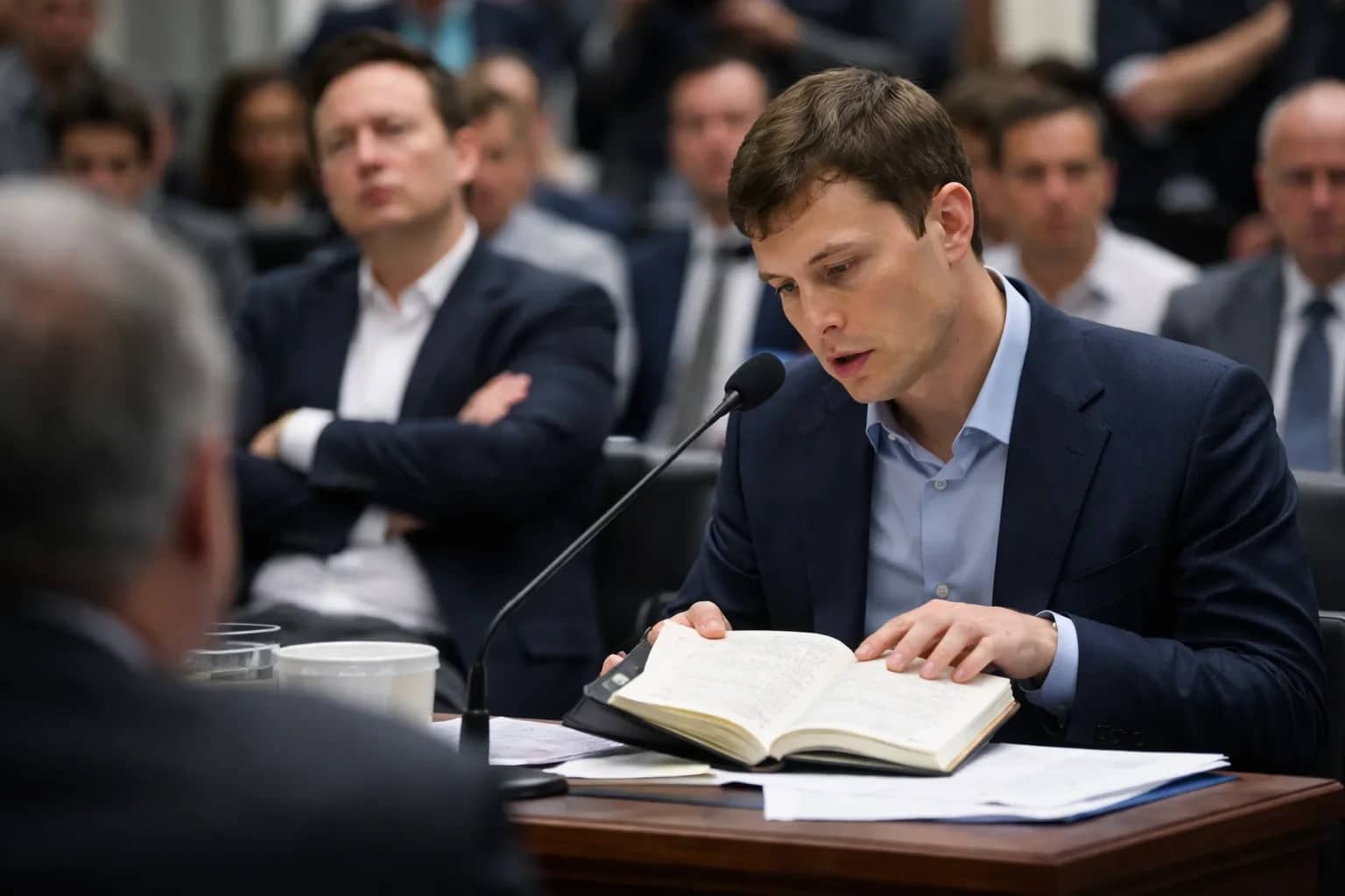 Courtroom reporting on Greg Brockman's testimony regarding Elon Musk and the history of OpenAI.