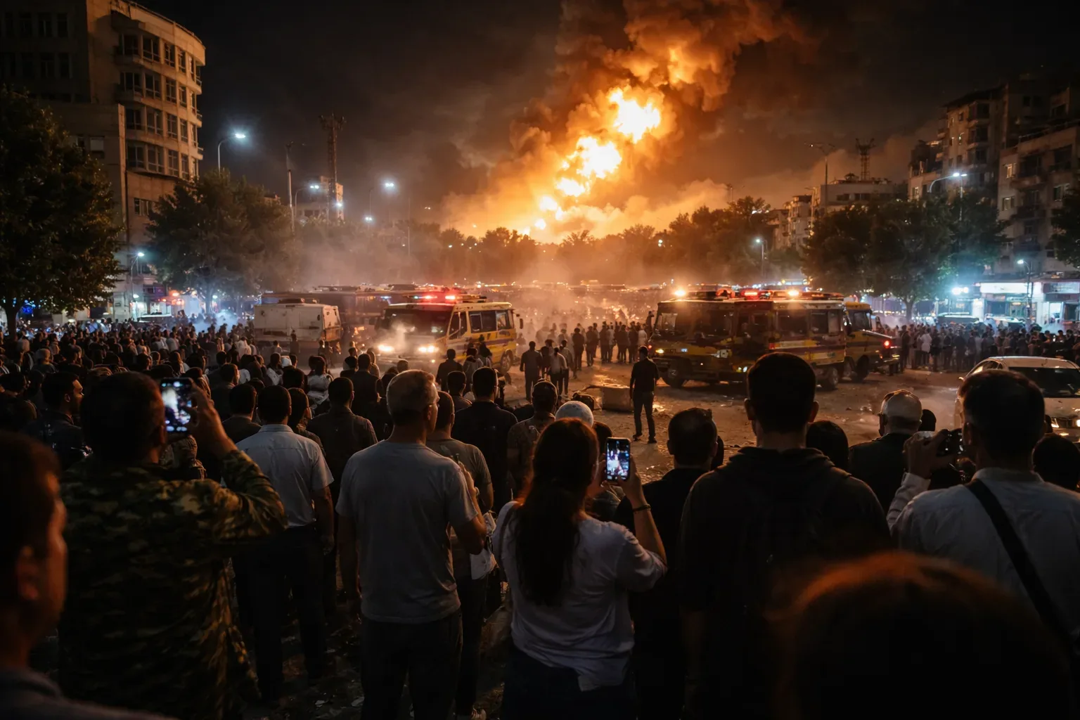 US and Iranian military forces exchange fire as Middle East tensions reach a critical peak.