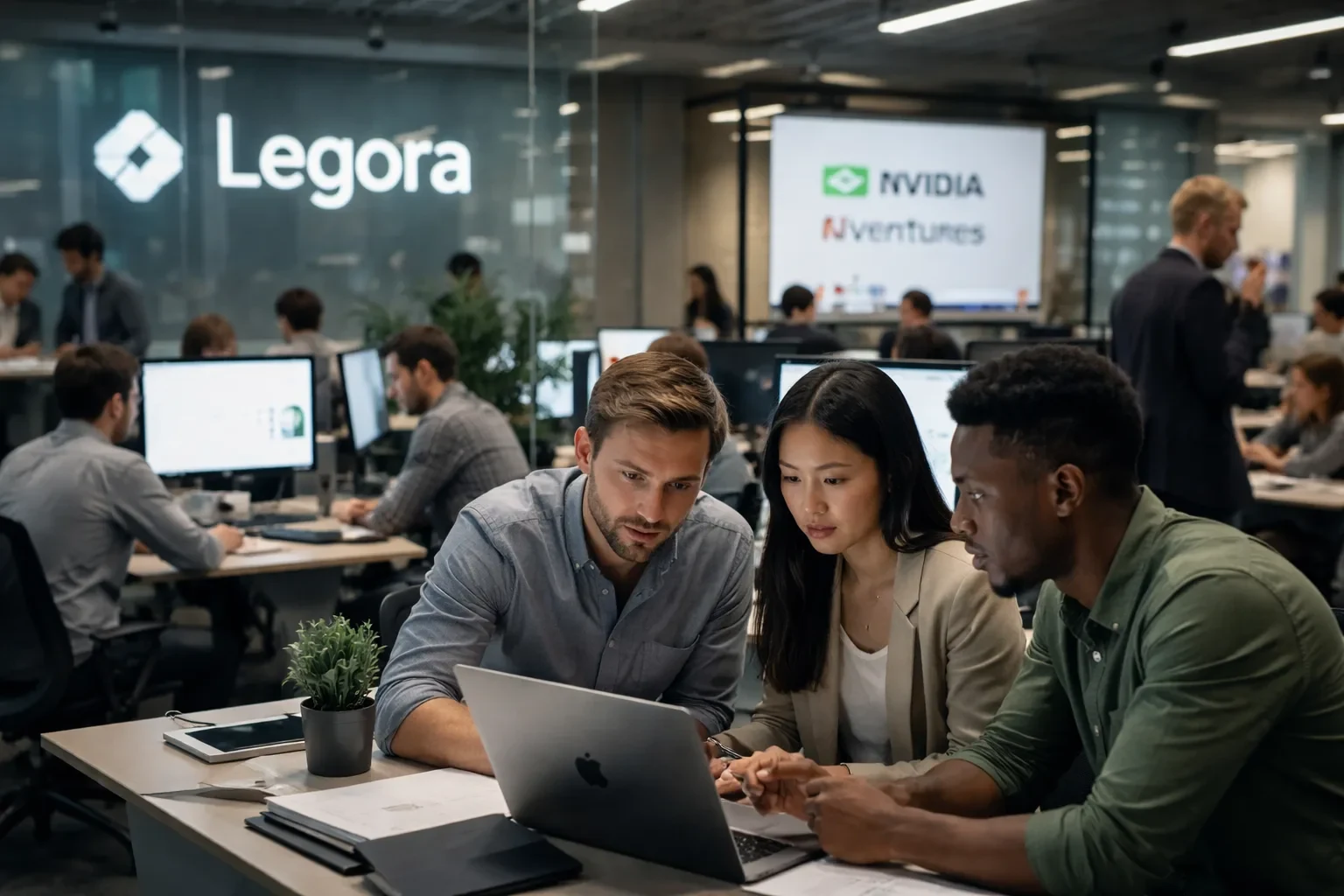 Legora and Harvey branding competition in the legal AI space.