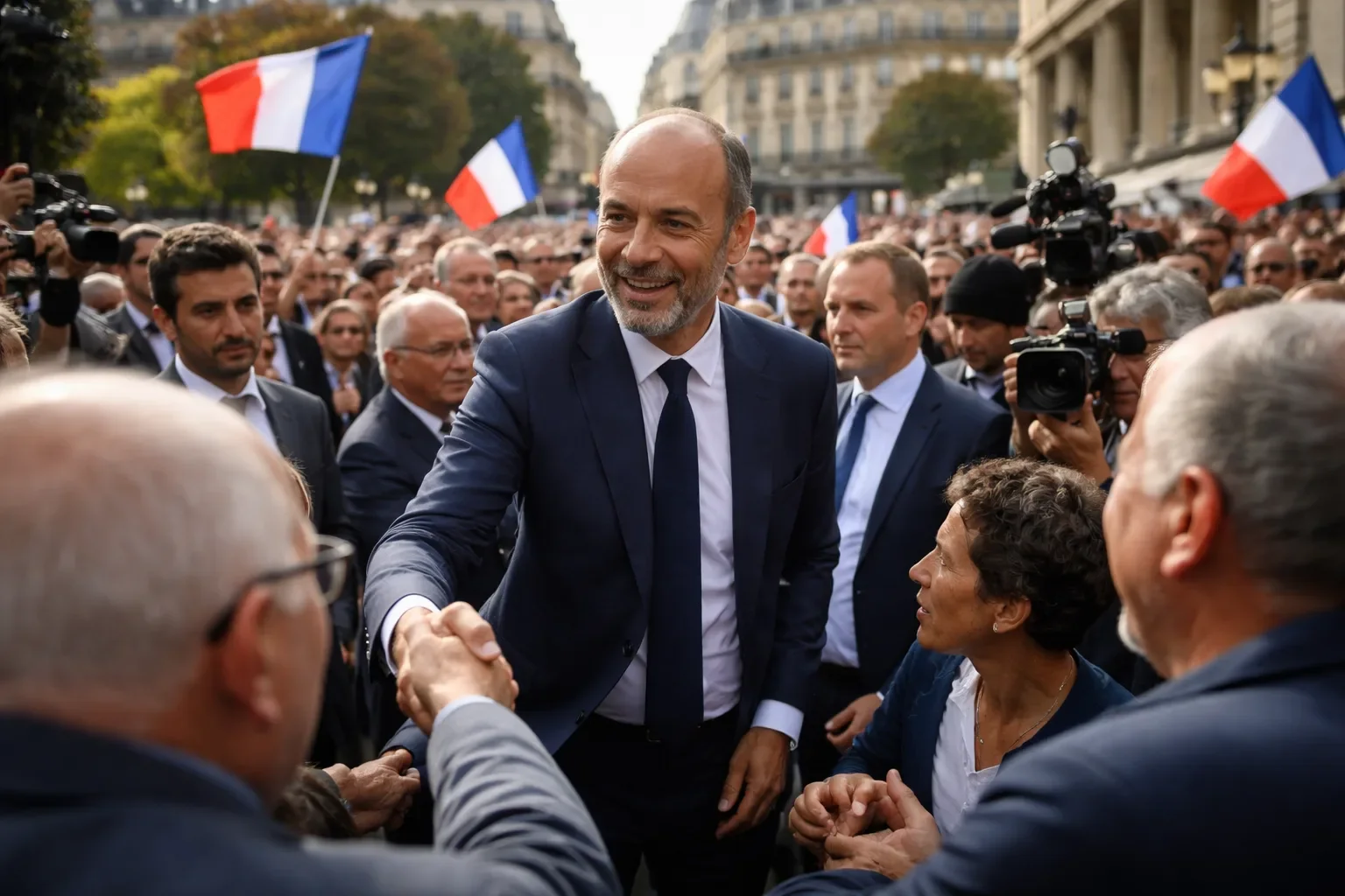 Edouard Philippe and other potential candidates for the French presidency.