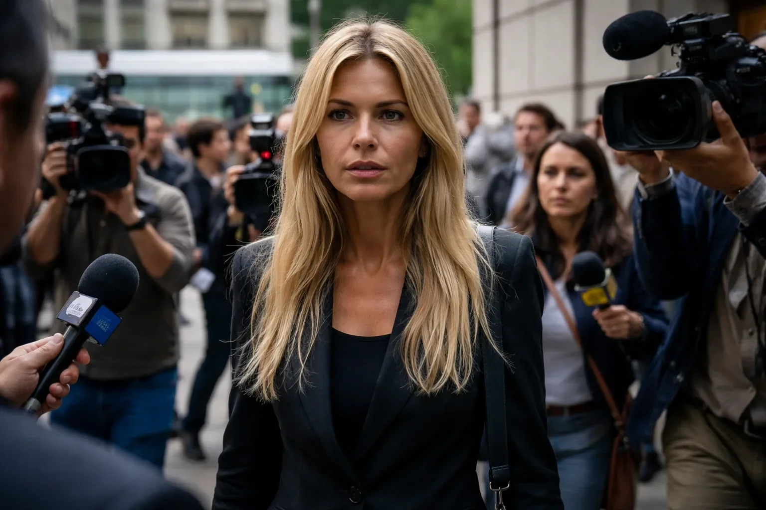 Nadia Marcinko, a former associate of Jeffrey Epstein, pictured in a context related to her role as a pilot and partner.