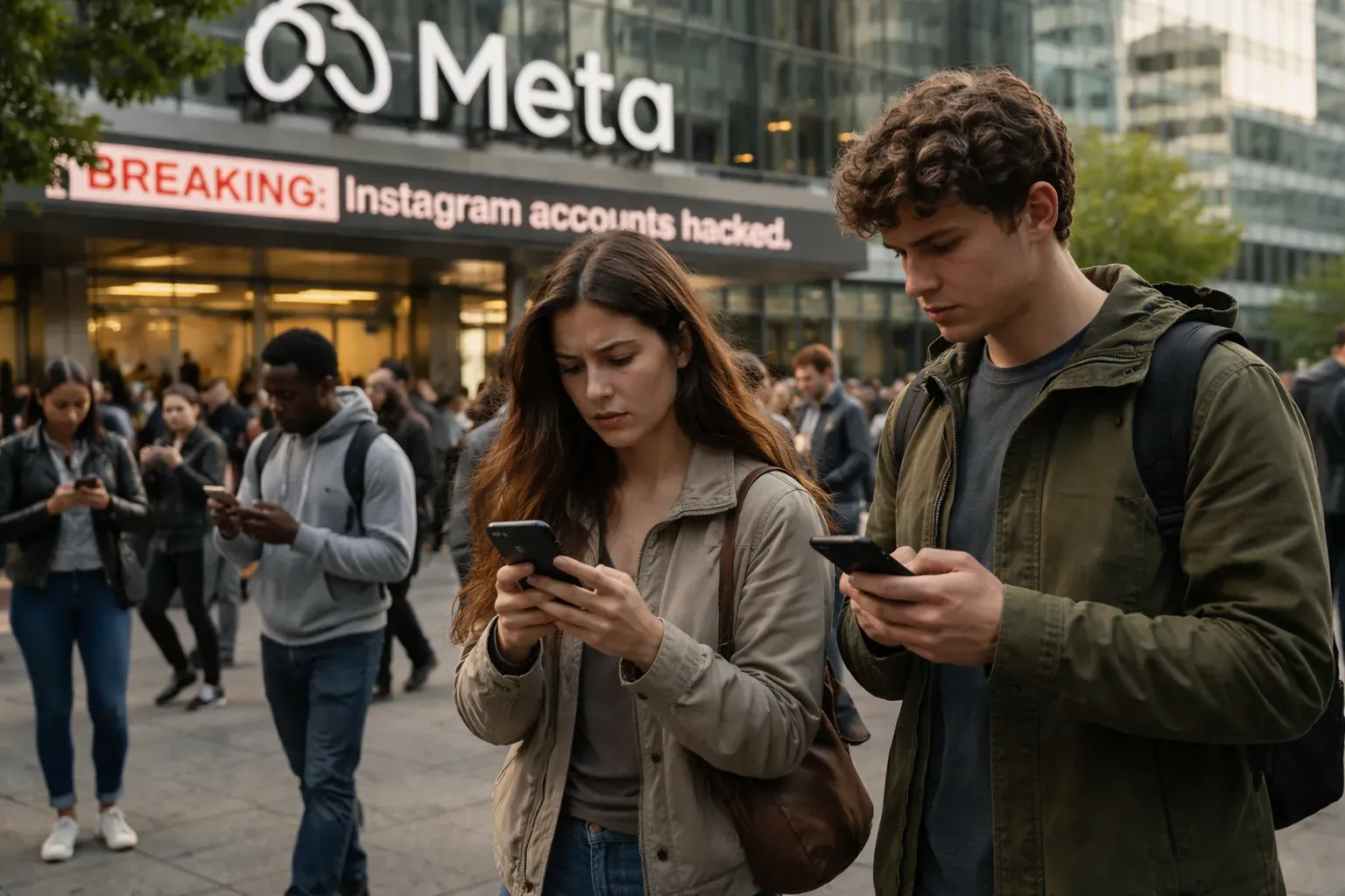 The Instagram app logo displayed on a mobile device screen.