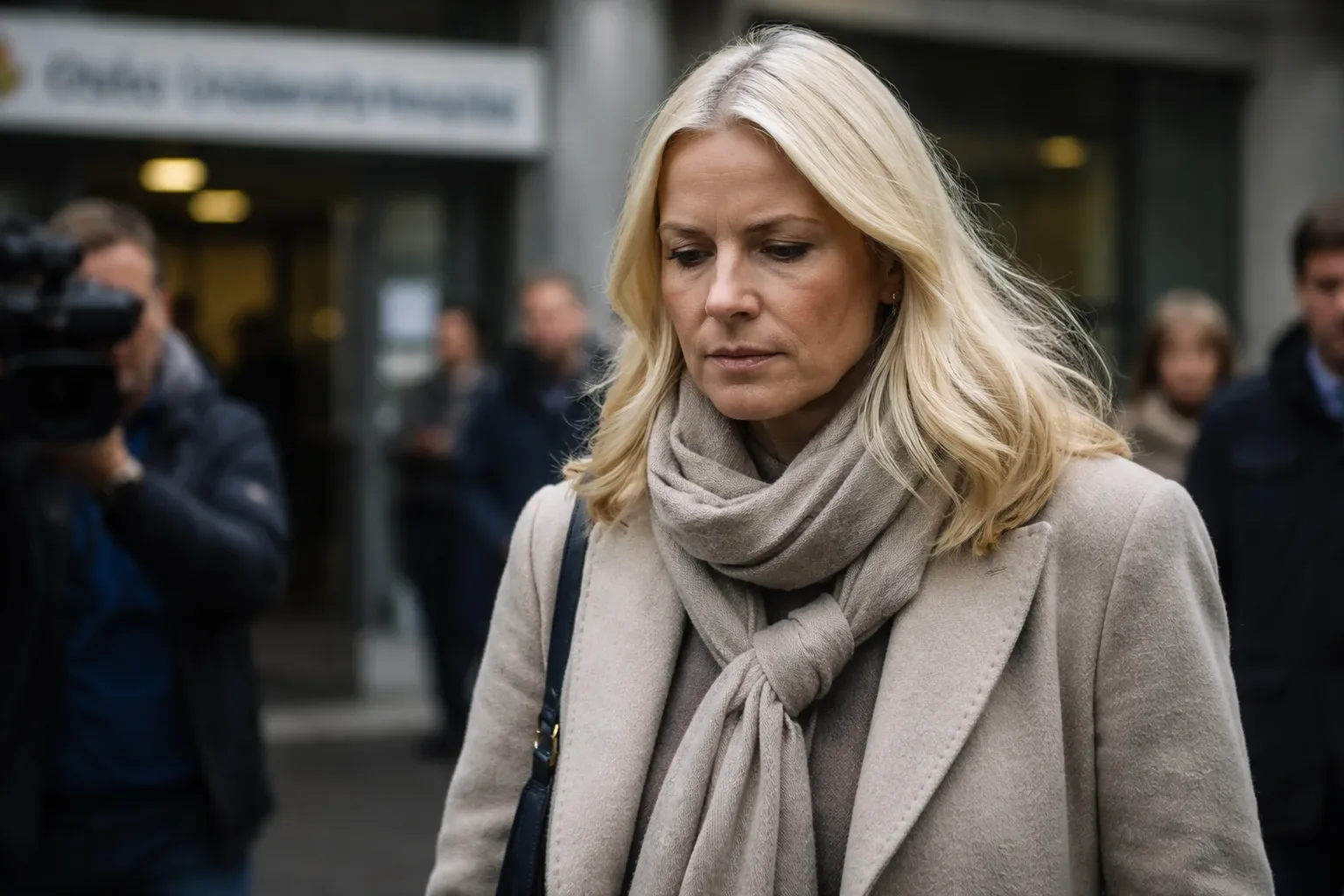 Crown Princess Mette-Marit of Norway attending a royal event.