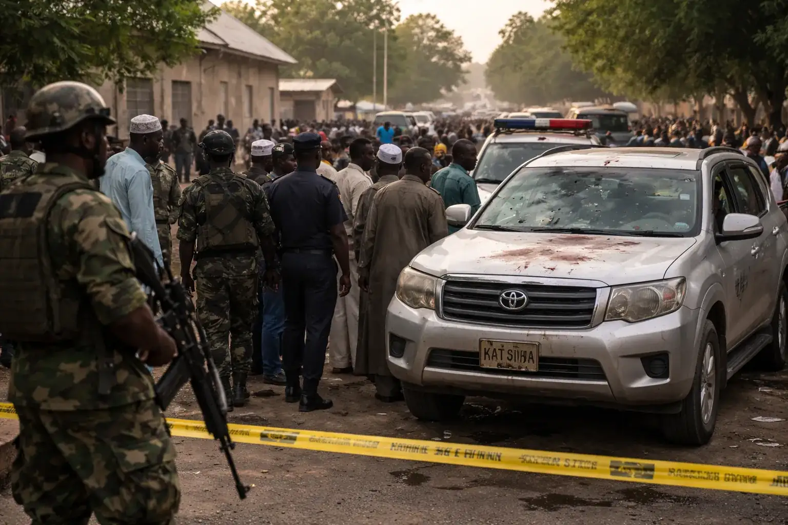Retired Nigerian Major General Rabe Abubakar who was abducted in Katsina state