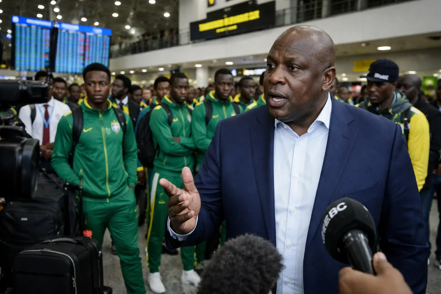 South African sports minister Gayton McKenzie has demanded answers from Safa regarding World Cup travel logistics.